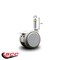 Service Caster 2 Inch MRI Safe Caster with Brake, 7/16 Inch Grip Ring Stem SCC-GR02S50-TPR-GRY-B-716138-MRI - alternate 2